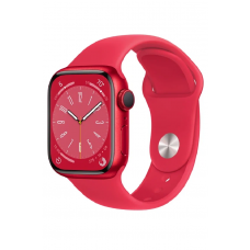 Apple Watch Series 8 45 мм Aluminium Case, (PRODUCT)RED Sport Band