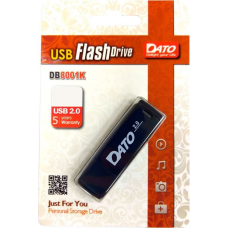 Флешка USB DATO DB8001 16ГБ, USB2.0, Черный