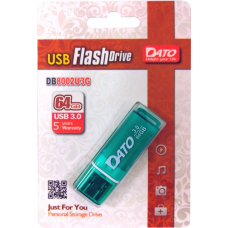 Флешка USB DATO DB8002U3 64ГБ, USB3.0, Зеленый