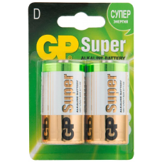 Батарейка GP Super Alkaline 13A LR20, цена за 1 шт