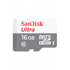 Карта памяти SanDisk Ultra microSDHC Class 10 UHS-I 80MB/s 16 GB