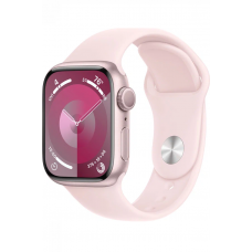 Apple Watch Series 9 41 мм Aluminium Case GPS, Pink/Light Pink Sport Band